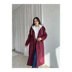 Mooi Butik LİNKA Kaban 2500 - Bordo