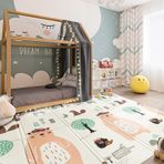 MooieBaby's Lovely Jungle Katlanabilir Oyun Halısı 150 x 180 x 1 CM