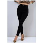 Mooishan kadın Full Likralı Siyah Skinny Jean Pantolon