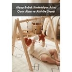 Moola Ahşap Bebek Oyun Alanı ve Aktivite Standı – Montessori Ahşap Bebek Konfeksiyon Askısı