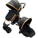 Mooly MLY01 Travel Sistem Siyah Bebek Arabası