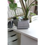 Moom Bag Kadın Platin Metal Tutma Saplı Kapaklı Abiye Çantası