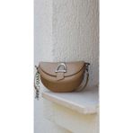 Moom Bag Kadın Vizon V Toka Detaylı Askılı Omuz Çantası