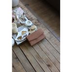 Moom Bag süet camel mini kutu omuz çantası