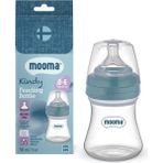 Mooma Kindy Antikolik Biberon 150 ml 0-6 Ay (Yavaş Akış) Pastel Mavi