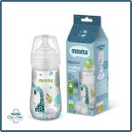 Mooma Neeko Antikolik PP Animals Desenli Biberon 250 ml 18+ Ay Hızlı Akış