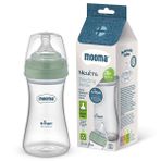 Mooma Neutra Tritan Biberon 250 ml 18+ Ay (Hızlı Akış) - Çağla Yeşili