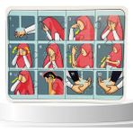 Moon Beavers - İslamı Öğreniyorum - Namaz Öğreten Yapboz - Ahşap Puzzle - Erkek Çocuk (16x20 cm.) - Renkli