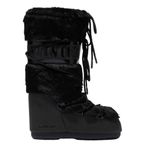 Moon Boot Classic Faux Fur Kar Botu Siyah, 35-38, 2MONW2020023, Black, Kadın