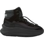 Moon Boot Erkek Bot 80D2490030 Siyah Düz Topuklu Malzeme ile Outdoor Rahat Taban