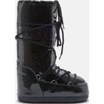 Moon Boot Erkek Çocuk Bot (Kar) 80D1402850-N001 Moon Boot Icon Glitter Black (27-34)