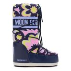 Moon Boot İcon Flower Kadın Bot-1402940 Lilac/Cyber Lime 41