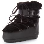 Moon Boot Icon Low Faux Fur Kadın Kar Botu-14093900BLK BLACK 41