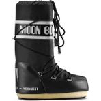 Moon Boot Kadın Nylon Kar Botu 2MONW2010010 Dış Materyal ile Rahat Yürüyüş Sağlar - Siyah