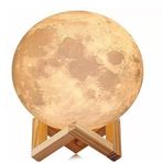 Moon Lamp Moon Light Ay 3D Dekoratif Gece Lambası