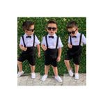 Moon SİYAH KISA SALOPET TAKIM