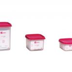 Moon star Modüler Hava Sızdırmaz 3,Lü Saklama Kabı-1,25+0,65+0,40 Litre-MS-09+MS-02+MS-01