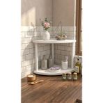 Mooncapella Çevir Kur Banyo Rafı Tezgah Üstü Banyo Dolabı - Beyaz
