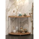 Mooncapella Çevir Kur Banyo Rafı Tezgah Üstü Banyo Dolabı - Çam