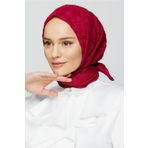Mooncorn Magenta Piliseli Bambu Şal