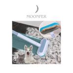 MOONFER Çok Fonksiyonlu Fırça Evcil Hayvan-Kedi-Köpek-Koltuk-Halı Tüy Alma Fırçası