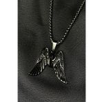 Mooni Accessories Angel Melek Model Tasarım 316L Paslanmaz Çelik Kolye