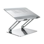 Moonix Full Alüminyum Ayarlanabilir MacBook Laptop Standı 10-17 Inç - Silver