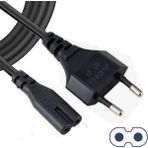 Moonkip Ac-Dc Yeni Nesil Güç Elektrik Kablosu Çift Iki Oluklu 1.5mt 1,5 Metre Apple Tv 1. 2. 3. Uyumlu Cable