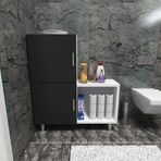 Moonlife 2 Beyaz Kapaklı L Çok Amaçlı Dolap