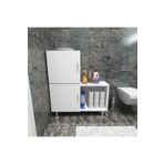 Moonlife Beyaz 2 Kapaklı L Çok Amaçlı Banyo Dolabı