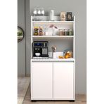 Moonlife Çok Amaçlı Kahve Köşesi Dolabı Latte