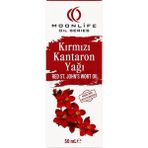 Moonlife Kırmızı Kantaron Yağı 50 ml - Renkli