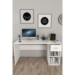 Moonlife Pratik Beyaz Çalışma Masası