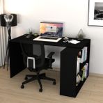 Moonlife Siyah Atlas Çalışma Masası