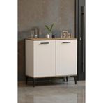 Moonlife Viola 2 Kapaklı Antre,Hol,Ayakkabılık Beyaz Çam