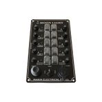 Moonlight 10'Li Çakmak-Korna-Irgat Butonlu Switch Panel