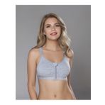 Moonlight 2149 Gri Cotton Sporcu Sütyeni
