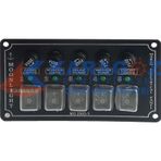 MOONLIGHT YATAY 5'Lİ SWITCH PANEL SİGORTALI