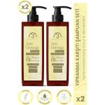Moonset Yıpranma Karşıtı, Nemlendirici, Onarıcı, Besleyici, Saç Bakım Şampuanı Keratin+Collagen 400 ML x 2 ADET