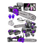 Moonshop 30 Cm Palali Sarjli Agac Kesme Hizar Bicki Testere Dal Budama Makinesi Isinmaya Karsi Cift Hediyeli