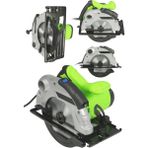 MOONSHOP 4200 Watt Lazerli Bakir Sargili Metal Şanzuman Sunta Kesme Daire Testere Makinesi 185 Mm..