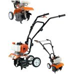 MOONSHOP Japan Turbo 9 Hp Çelik Dişli Bakır Sargılı Benzinli Çapa Makinesi