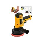 MOONSHOP Pro Plus 125 mm Devir Ayarlı Dikey Polisaj Zimpara Halı ve Koltuk Yıkama Makinesi