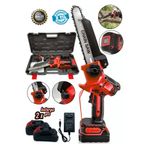 MOONSHOP Pro Seri 256DXF Çift Akü Otomatik Yağlamalı El Testeresi Ağaç Odun Dal Kesme Budama Testeresi.