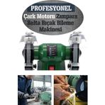 MOONSHOP Turbo-3000 Çark Motoru Zimpara Balta Bıçak Bileme Makinesi Tas Motoru Taslama 150 Mm