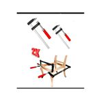 Moonshop Yuksek Kalite F Tipi 2 Adet 150 Mm Mini Iskence Celik Malzeme Mengene