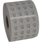 Moonstar 10 No 5 Rulo 50.000 Adet Etiketleme Makinesi Kontrol Etiket