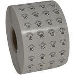 Moonstar 16 No 5 Rulo 50.000 Adet Etiketleme Makinesi Kontrol Etiket