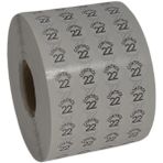 Moonstar 22 No 5 Rulo 50.000 Adet Etiketleme Makinesi Kontrol Etiket