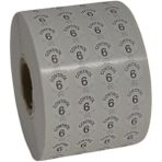 Moonstar 6 No 5 Rulo 50.000 Adet Etiketleme Makinesi Kontrol Etiket